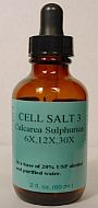 Calcarea Sulphurica Liquid Cell Salt
