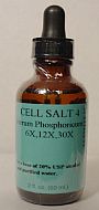 Ferrum Phosphoricum Liquid Cell Salt