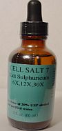 Kali Sulphuricum Liquid Cell Salt